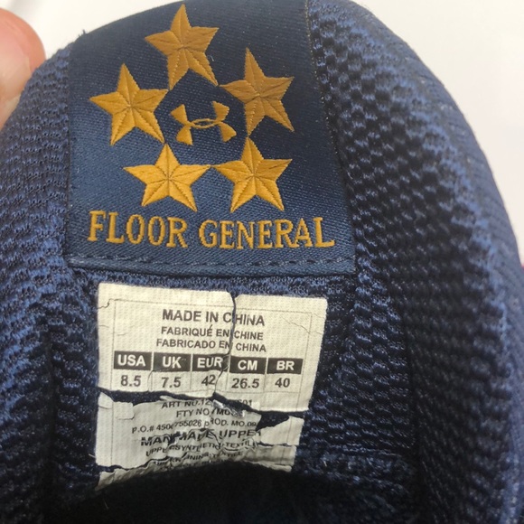 Curry 2 Floor General Red Shoes - Picture 7 of 7